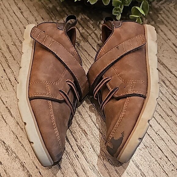 Brown velcro shoes size 13 Stride Rite - Picture 6 of 10